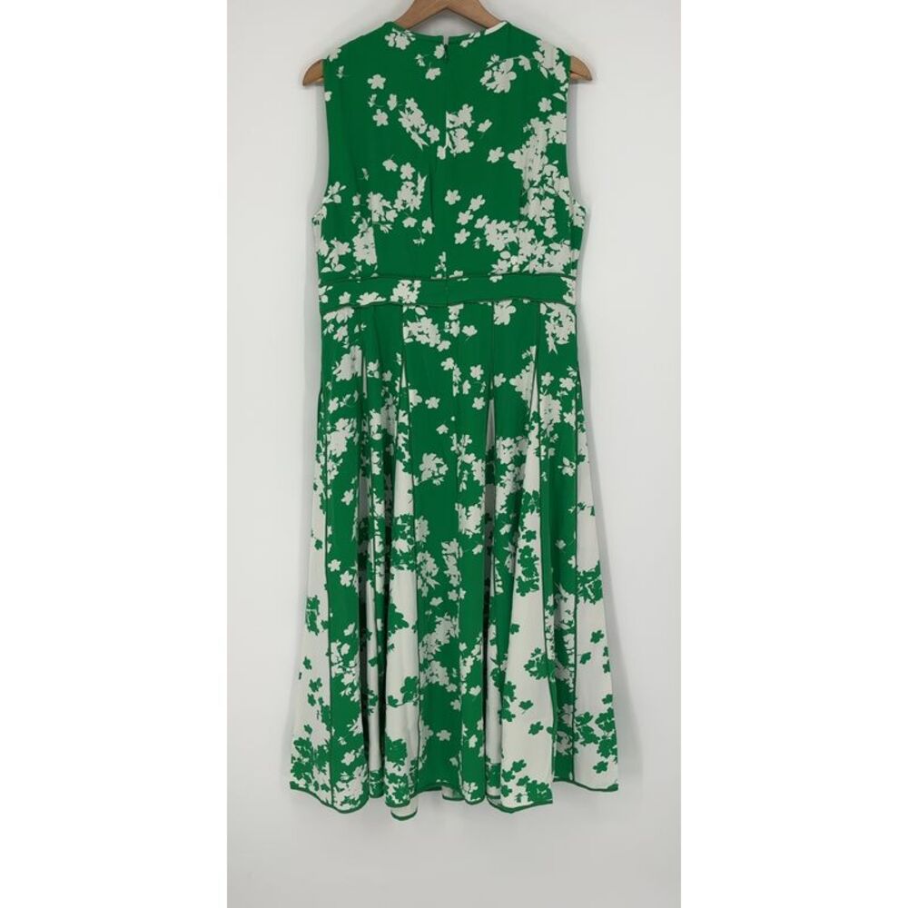 hobbs Floral Pleated Dress